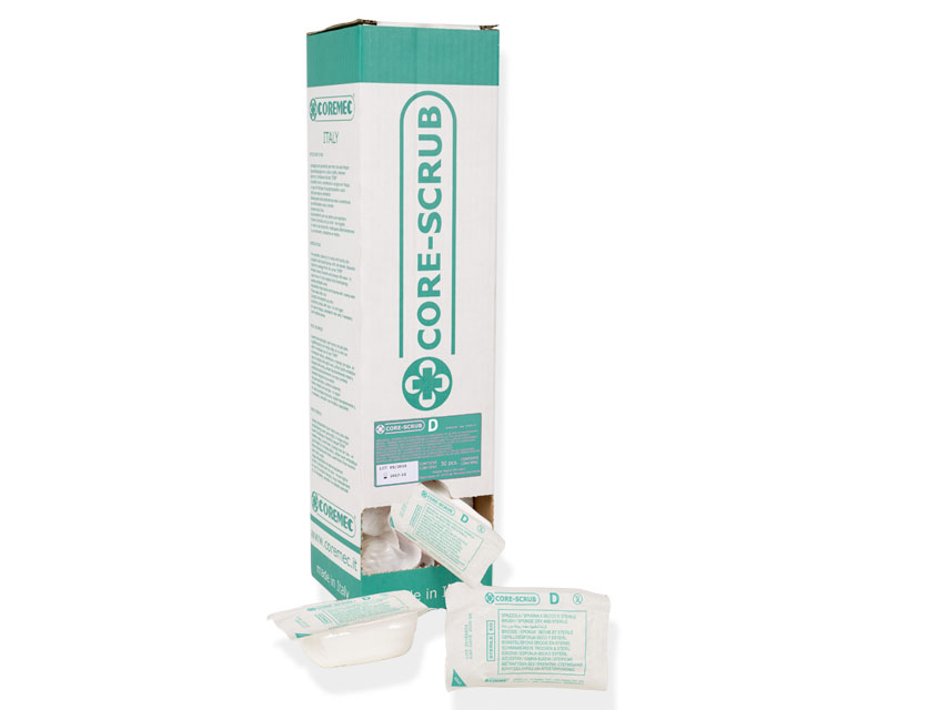 SPAZZOLA STERILE DISPENSER Spazzola monouso, sterile, confezione da 30 pezzi