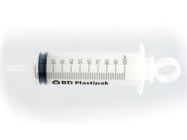 SIRINGA BD PLASTIPAK SENZA AGO - 100 ml - Cono Catetere SIRINGA BD PLASTIPAK SENZA AGO - 100 ml - Cono Catetere - TORINOMED