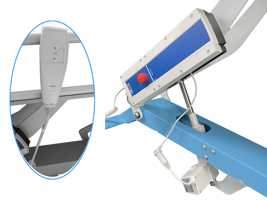 CARRELLO DOCCIA - elettrico-TELECOMANDO BARELLA DOCCIA - elettrica