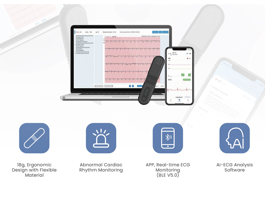 REGISTRATORE ECG DINAMICO 24 H.PC REGISTRATORE ECG DINAMICO 24 H