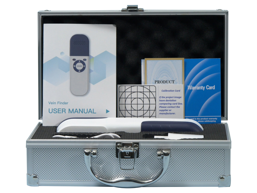 RILEVATORE DI VENE PROFESSIONALE QV-500_DOTAZIONE RILEVATORE DI VENE PROFESSIONALE QV-500