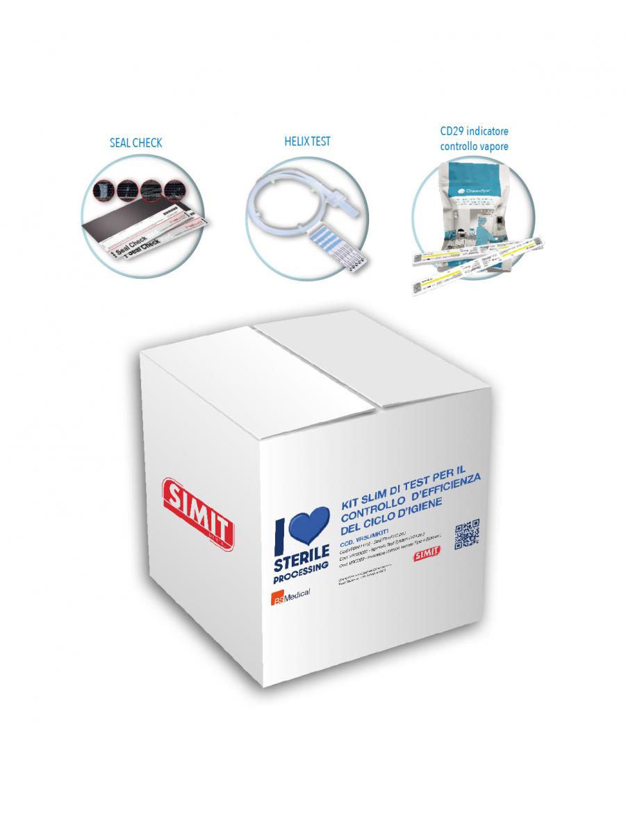 SLIM KIT TEST PER IL CONTROLLO DELL'EFFICIENZA DEL CICLO DI DECONTAMINAZIONE SLIM KIT TEST PER IL CONTROLLO DELL'EFFICIENZA DEL CICLO DI DECONTAMINAZIONE - TORINOMED