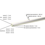 STECCHE ALLUMINIO -materiale STECCHE ALLUMINIO - Conf. 12 pz.
