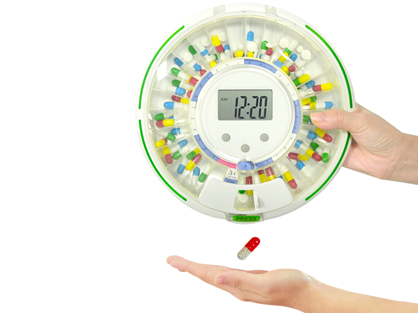 PORTAPILLOLE con Bluetooth-press PORTAPILLOLE con Bluetooth