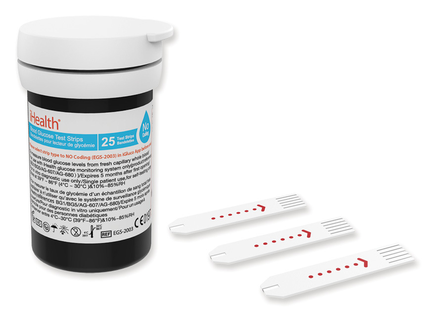 STRISCE GLICEMIA iHEALTH per 23509,23510,23514 STRISCE GLICEMIA iHEALTH per 23509,23510,23514 - TORINOMED