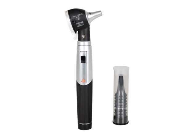 OTOSCOPIO F.O. LED HEINE MINI 3000 - nero OTOSCOPIO F.O. LED HEINE MINI 3000 - nero - TORINOMED
