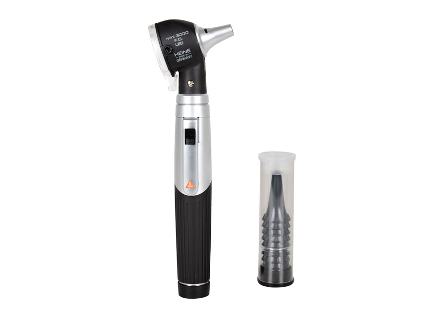 OTOSCOPIO F.O. LED HEINE MINI 3000 - nero - TORINOMED