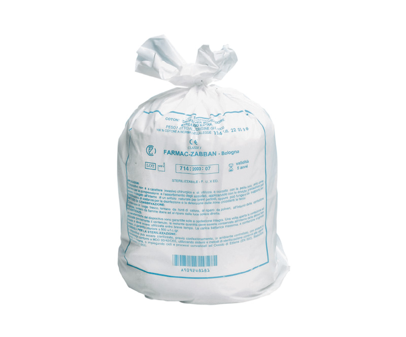 cotone idrofilo fu tipo extra in falde cotone idrofilo fu tipo extra in falde - TORINOMED