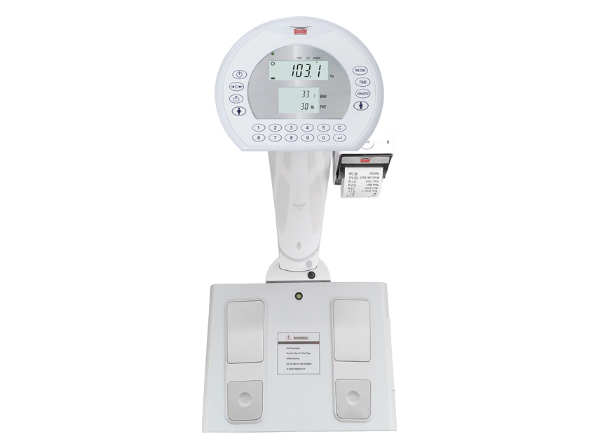 ANALIZZATORE DI COMPOSIZIONE CORPOREA WUNDER WBA300 CON STAMPANTE 300 kg - A ANALIZZATORE DI COMPOSIZIONE CORPOREA WUNDER WBA300 CON STAMPANTE 300 kg - Classe III