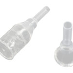 CATETERE ESTERNO UOMO con vassoio - silicone - cf 30 pz