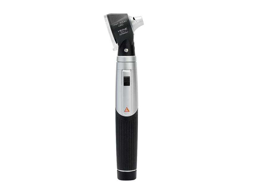 OTOSCOPIO HEINE MINI 3000 LED DIRECT con speculum riutilizzabili e astuccio - nero - D-856.20.021_a OTOSCOPIO HEINE MINI 3000 LED DIRECT con speculum riutilizzabili e astuccio - nero - D-856.20.021
