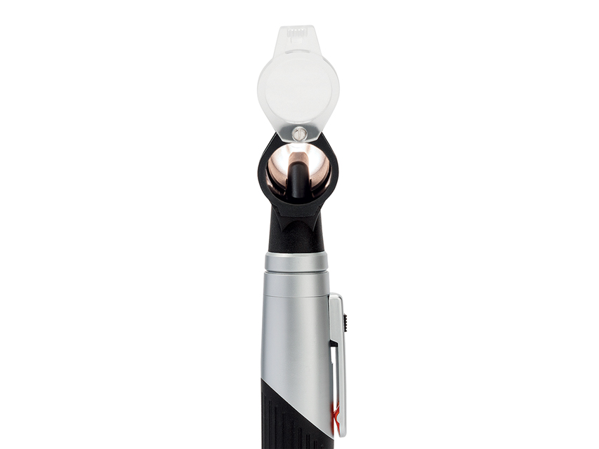 OTOSCOPIO HEINE MINI 3000 LED DIRECT con speculum riutilizzabili e astuccio - nero - D-856.20.021_c OTOSCOPIO HEINE MINI 3000 LED DIRECT con speculum riutilizzabili e astuccio - nero - D-856.20.021